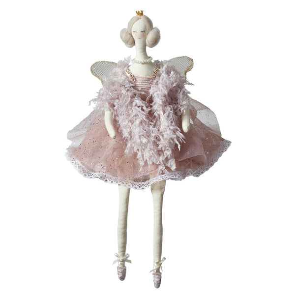 Engel ballet Rosa 18x42cm - Julepynt