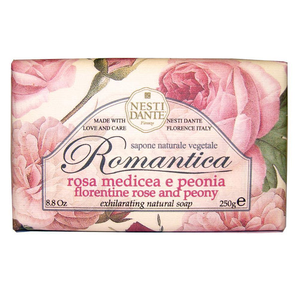 Exhilarating Natural Soap Florentine Rose & Peony 250g