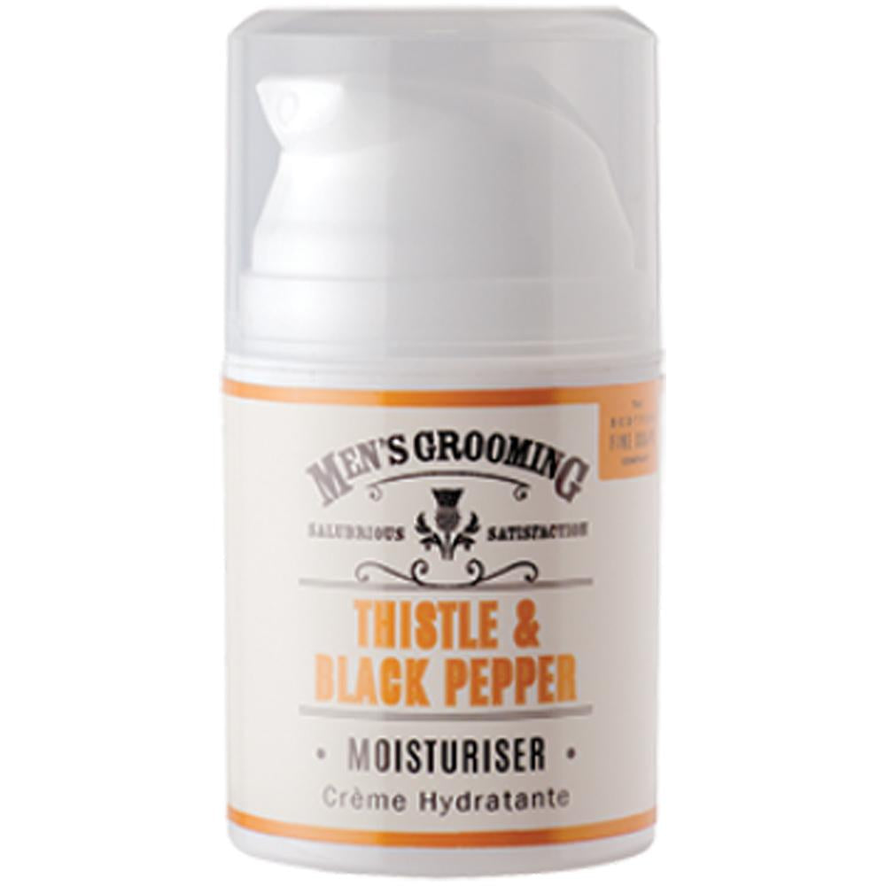 Men´s Grooming Face moisturiser Thistle & Black Pepper 100ml