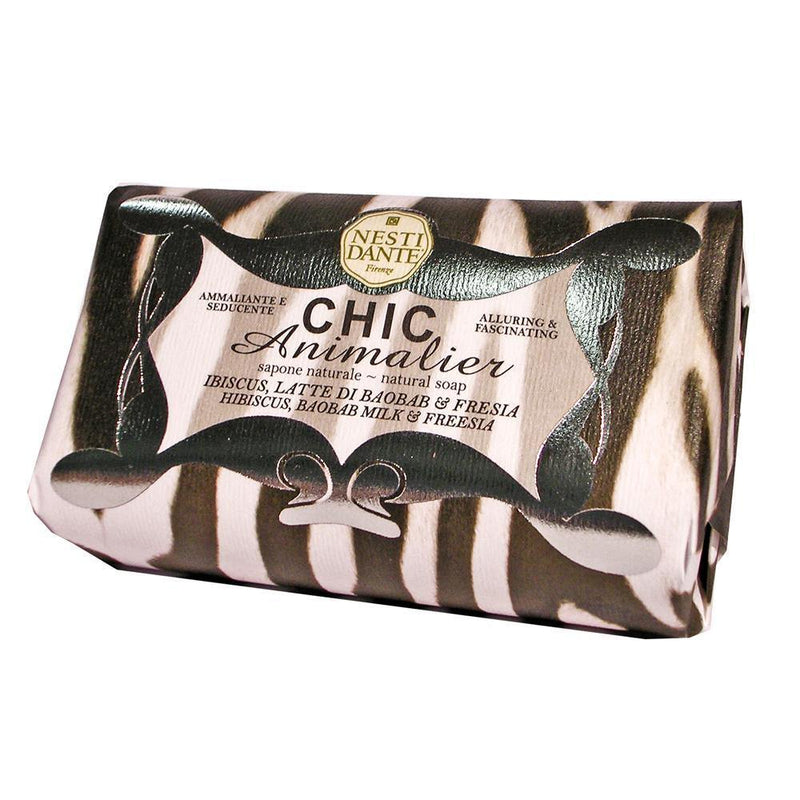 Fine Natural Soap Chic Animalier White 250g