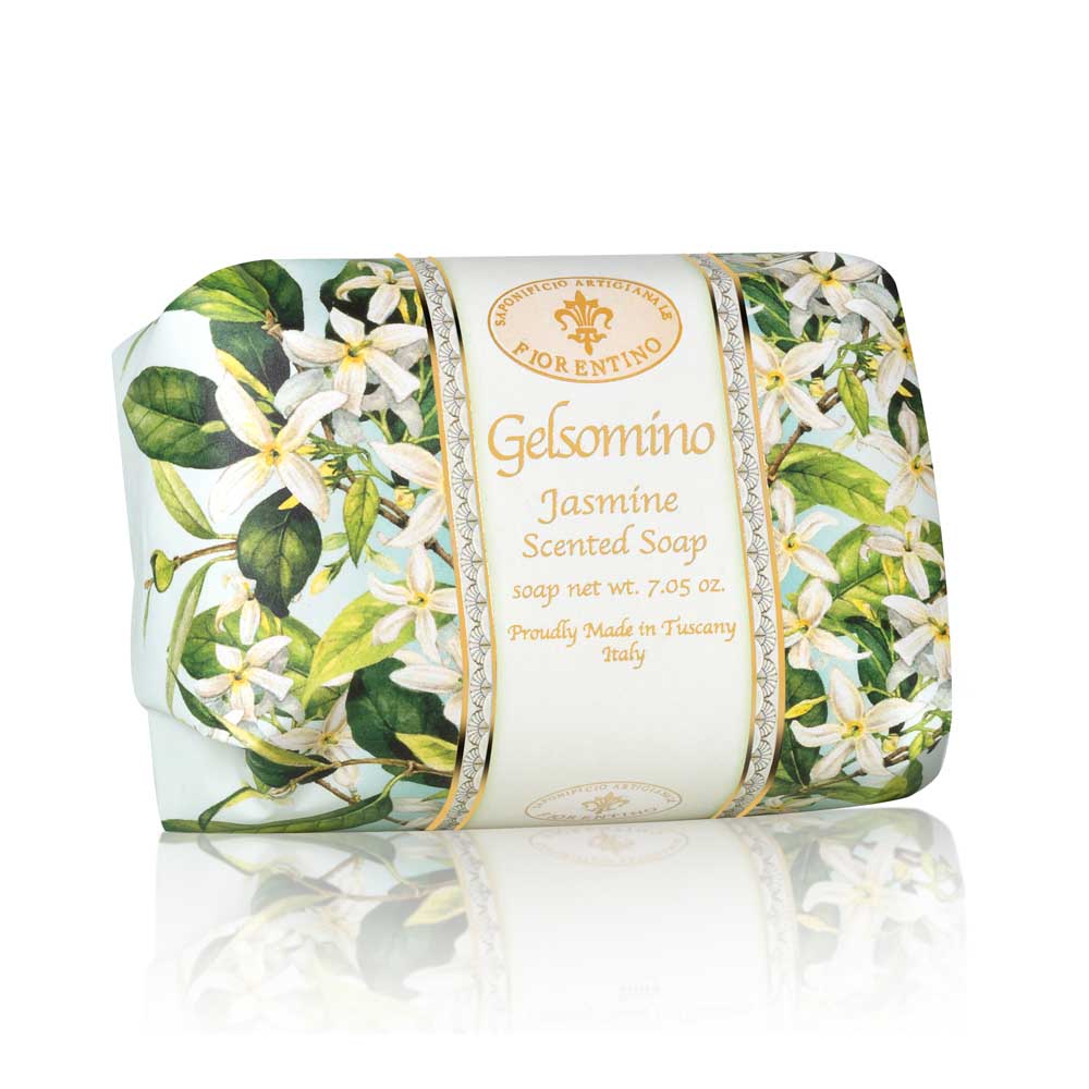 Fiorentino Italiensk vegetabilsk Jasmin sæbe 200g