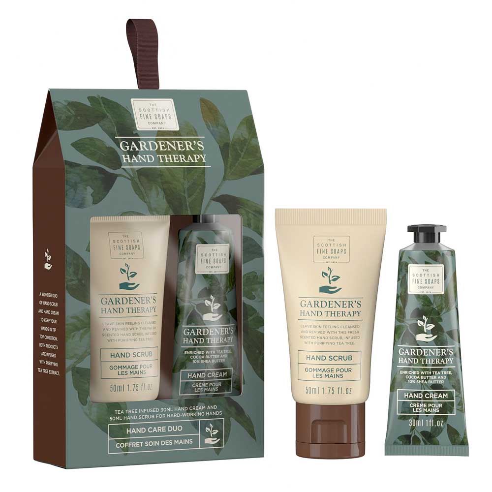 The Scottish Fine Soaps Gardeners Hand Therapy Hand care duo