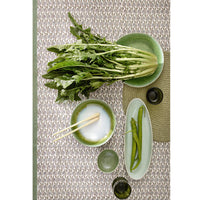 Bungalow  Plate Jazzy Herbal