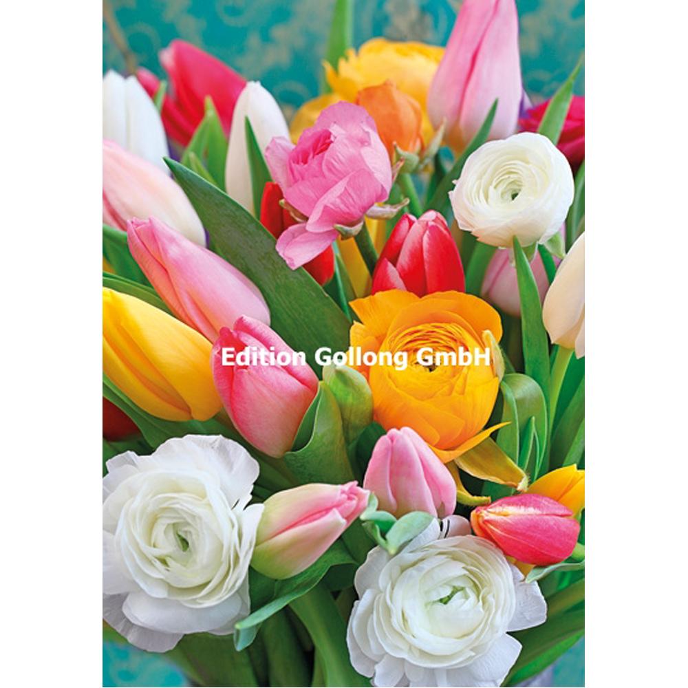 Postkort med kuvert 1-5433 - Tulipaner