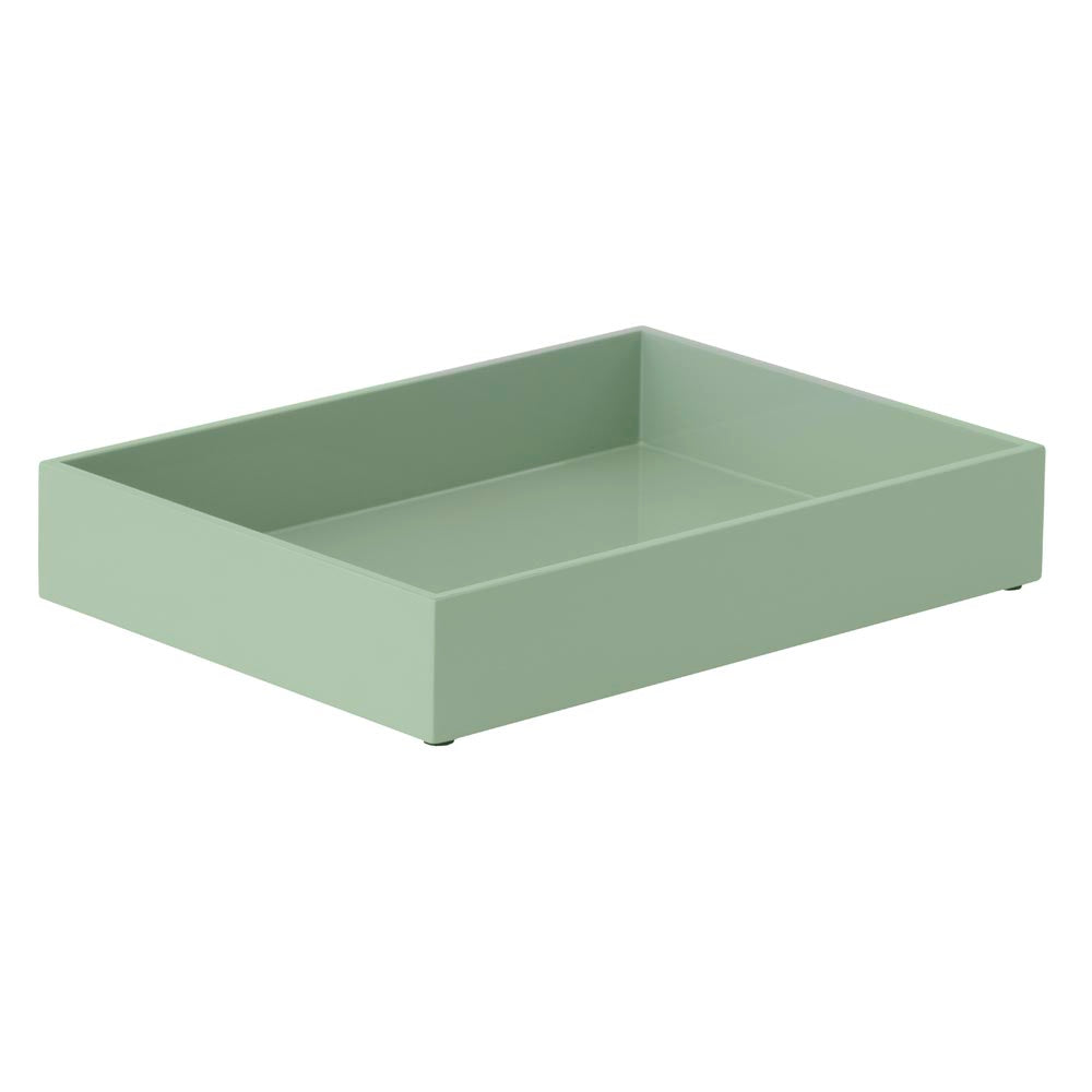 Bungalow Lacquer Rectangular Tray Ivy 25x34x6cm - Lak bakke