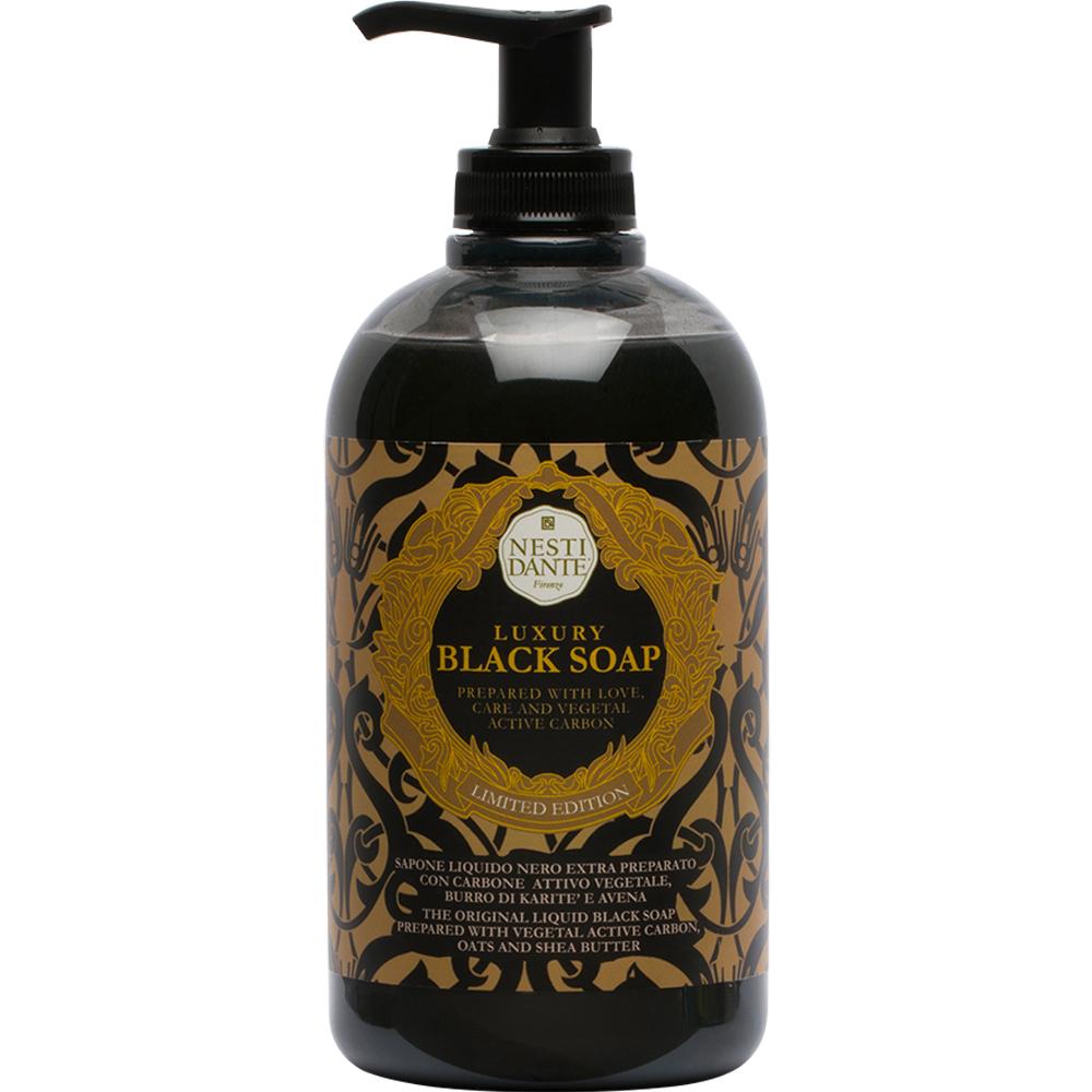 Luxury Black Soap 500ml - Flydende håndsæbe
