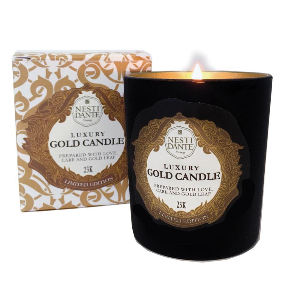 Luxury Gold candle 160g - Duftlys