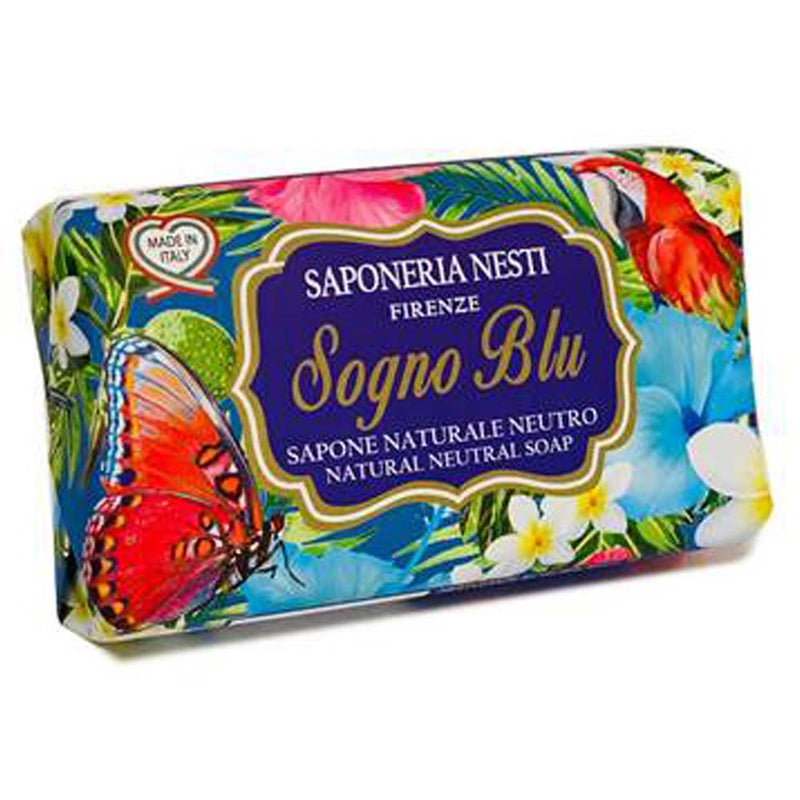 Naturlig Sæbe Sogno Blu 125g - Sæbebar