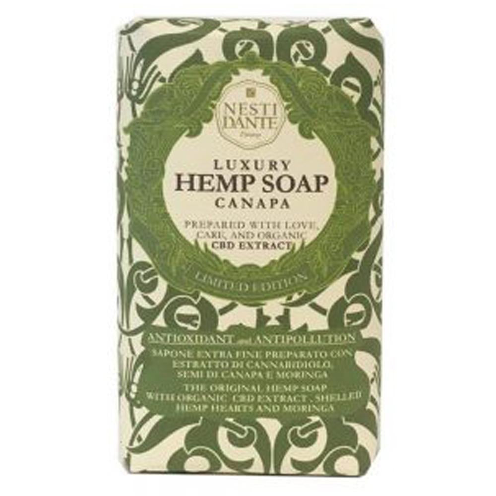 Fine Natural Soap Hemp 250g - Sæbebar
