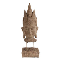 Nordic Trend Studio Buddha head on stand H 39,5cm