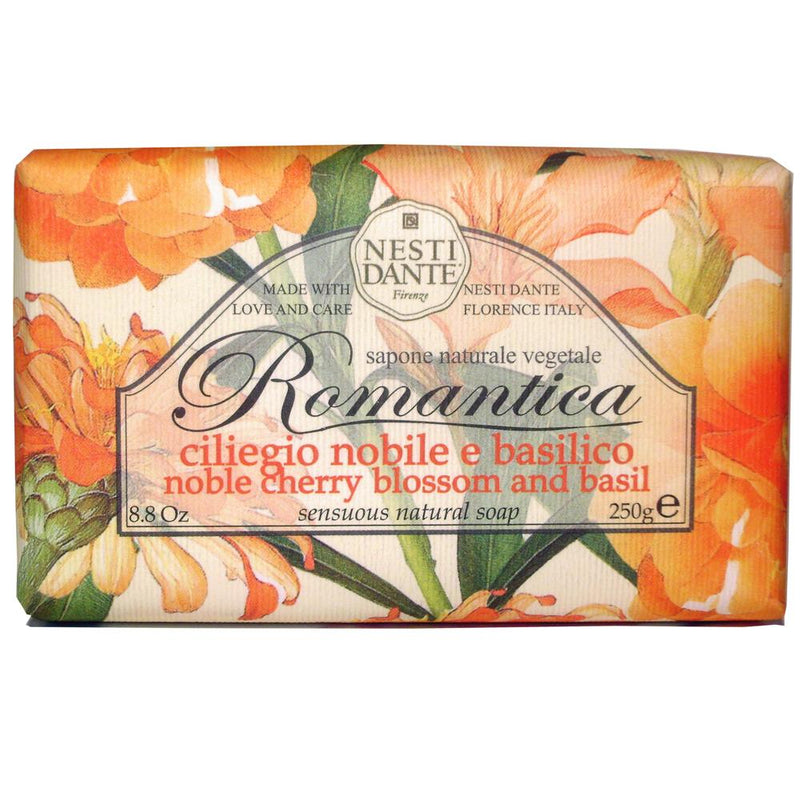 Sensuous Natural Soap Nobel Cherry Blossom & Basil 250g