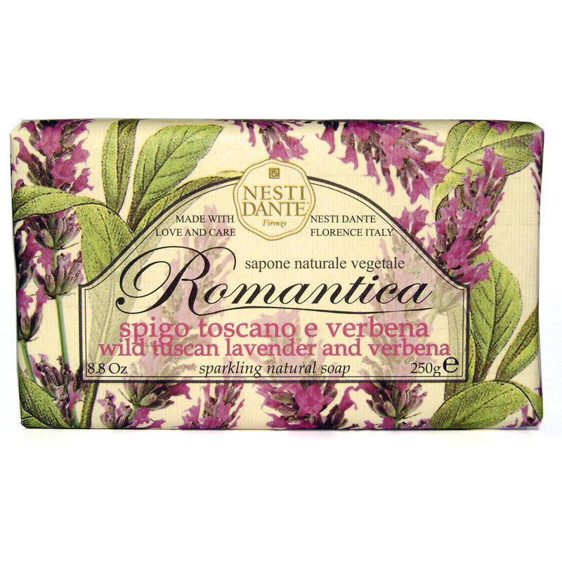 Sparkling Natural Soap Wild Tuscan Lavender & Verbena 250g