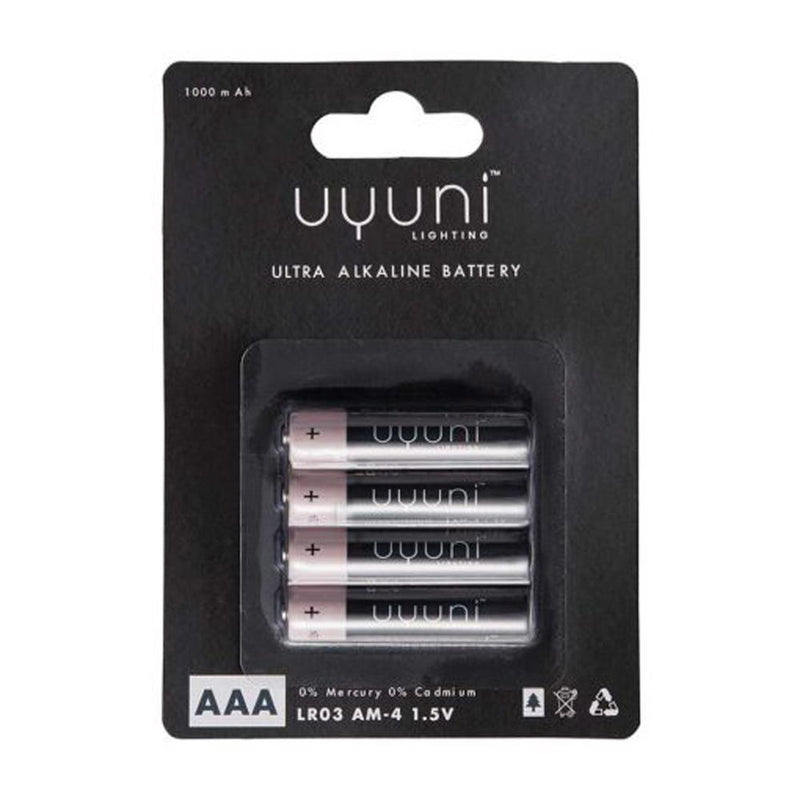 Uyuni Batterier AAA 1000 mAh 1.5v - Batterier