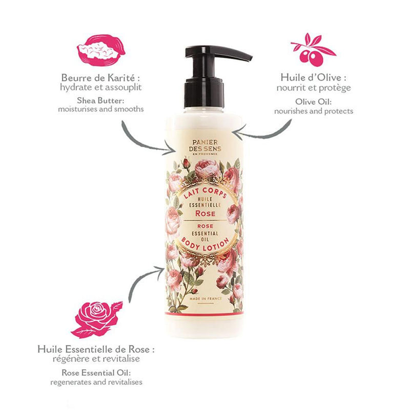 Essential Body Lotion Rose med Shea Butter 250ml - Body 
