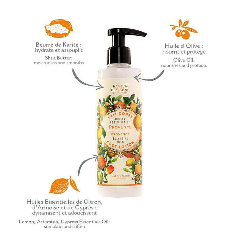 Essential Body Lotion Citrus Provence med Shea Butter 250ml 