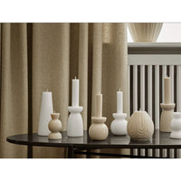 Cozy Living Art Deco Stearinlys White L