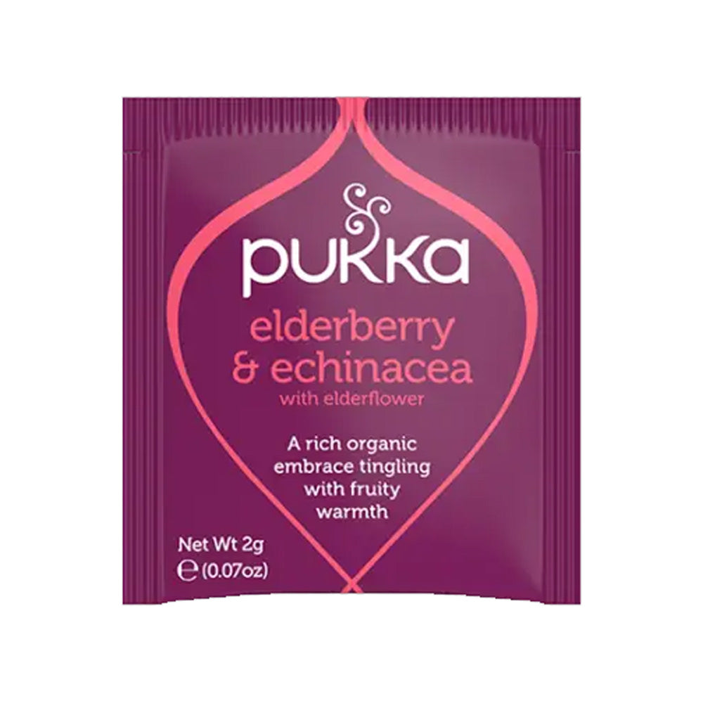 Pukka Elderberry & Echinacea te Øko