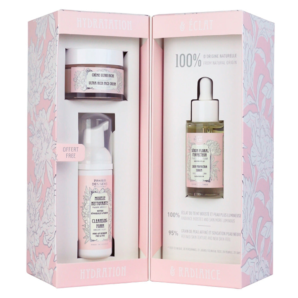 Panier Des Sens Radiant Peony Gift Set 3x50ml