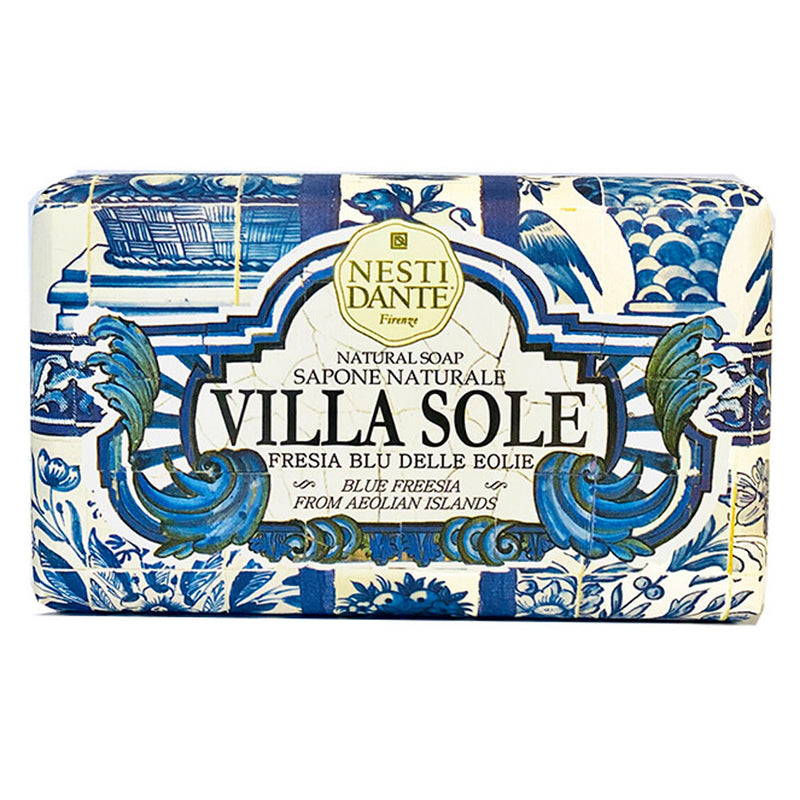 Nesti Dante Vegetabilsk Sæbe Villa Sole Fresia Blu delle Eolie 250g