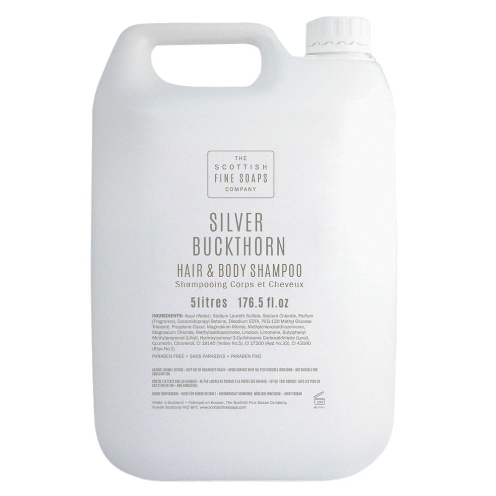 The Scottish Fine Soaps Hair & Body Wash Silver Buckthorn 5L