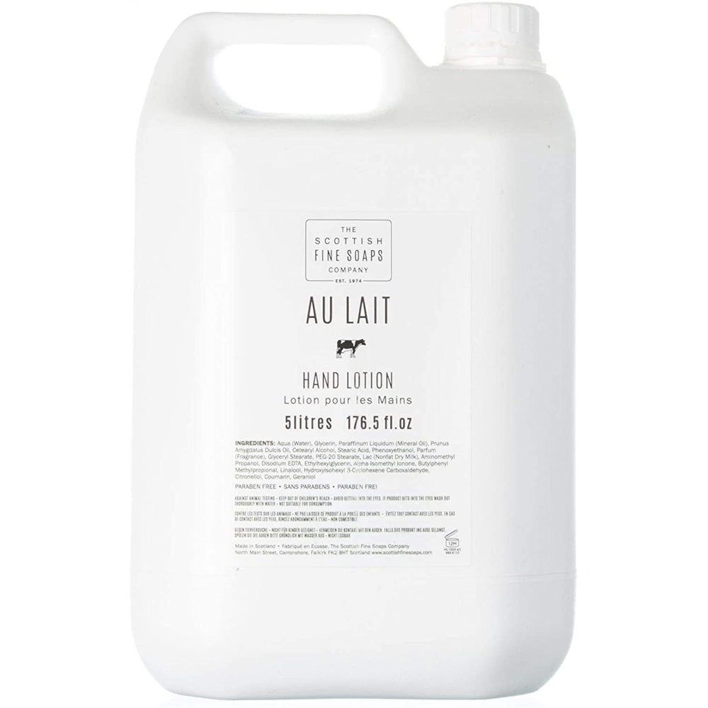 The Scottish Fine Soaps Hånd Lotion Au Lait 5L